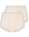 Beeren Dames tailleslip (Maxi) Briljant 2Pack Beige