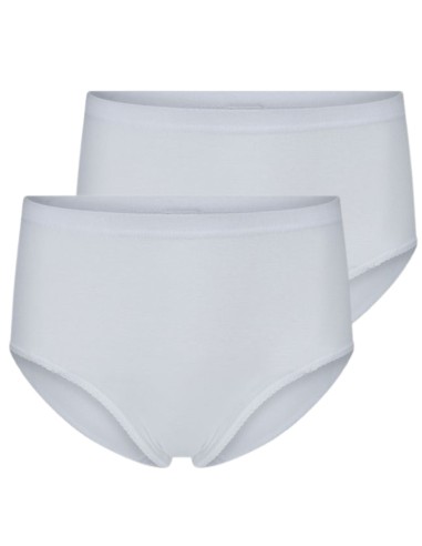 Beeren Dames heupslip (Midi) Briljant 2Pack Wit