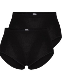 Beeren Dames heupslip (Midi) Briljant 2Pack Zwart