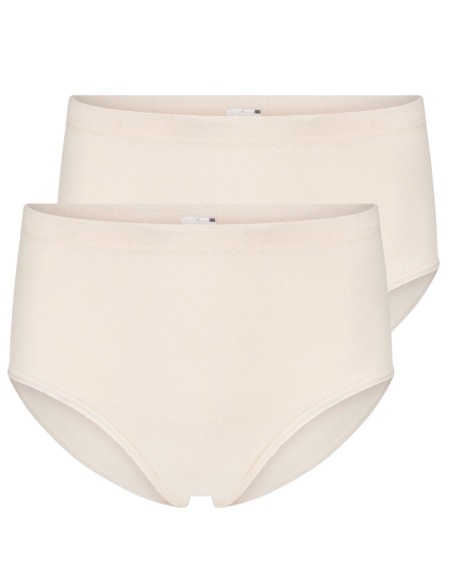 Beeren Dames heupslip (Midi) Briljant 2Pack Beige
