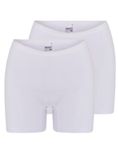 Beeren Dames boxershort Softly met lange pijp 2Pack Wit