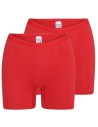 Beeren Dames boxershort Softly met lange pijp 2Pack Rood
