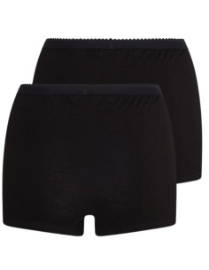 Beeren Dames Panty Softly 2Pack Zwart
