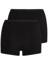 Beeren Dames Panty Softly 2Pack Zwart