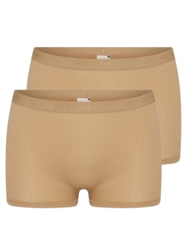 Beeren Dames boxershort Young 2Pack Beige