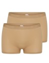 Beeren Dames boxershort Young 2Pack Beige