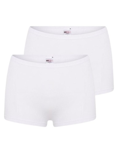 Beeren Dames boxershort Comfort Feeling 2Pack Wit