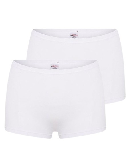 Beeren Dames boxershort Comfort Feeling 2Pack Wit Beeren Dames boxershort Comfort Feeling 2Pack Wit