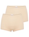 Beeren Dames boxershort Comfort Feeling 2Pack Beige