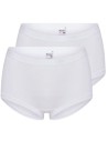 Beeren Dames short Young 2Pack Wit