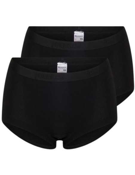 Beeren Dames short Young 2Pack Zwart Beeren Dames short Young 2Pack Zwart