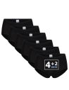 Beeren Dames slip Maxi Comfort Feeling 6Pack Zwart