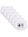 Beeren Dames slip Midi Comfort Feeling 6Pack Wit