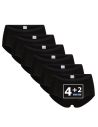 Beeren Dames slip Midi Comfort Feeling 6Pack Zwart