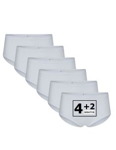 Beeren Dames slip Belinda 6Pack Wit