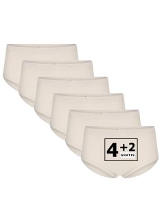 Beeren Dames slip Belinda 6Pack Beige