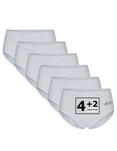 Beeren Dames heupslip Julia 6Pack Wit