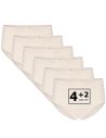 Beeren Dames heupslip (Midi) Briljant 6Pack Beige