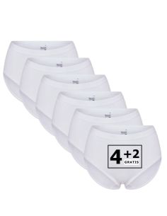 Beeren Dames tailleslip Young 6Pack Wit
