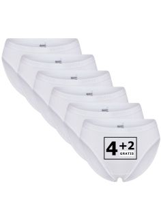 Beeren Dames heupslip Young 6Pack Wit