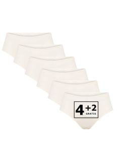 Beeren Dames Maxi String Elegance 6Pack Ivoor