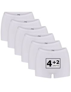 Beeren Dames Panty Softly 6Pack Wit