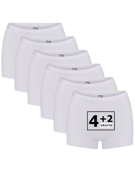 Beeren Dames Panty Softly 6Pack Wit