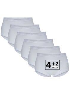 Beeren Dames pantyslip Diana 6Pack Wit