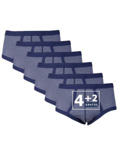 Beeren Heren slip met gulp Jupiter 6Pack Navy