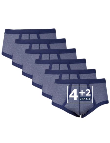 Beeren Heren slip met gulp Jupiter 6Pack Navy