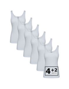 Beeren Dames hemd Madonna 6Pack Wit