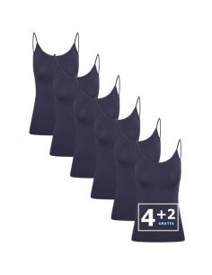 Beeren Dames Top Elegance 6Pack Navy