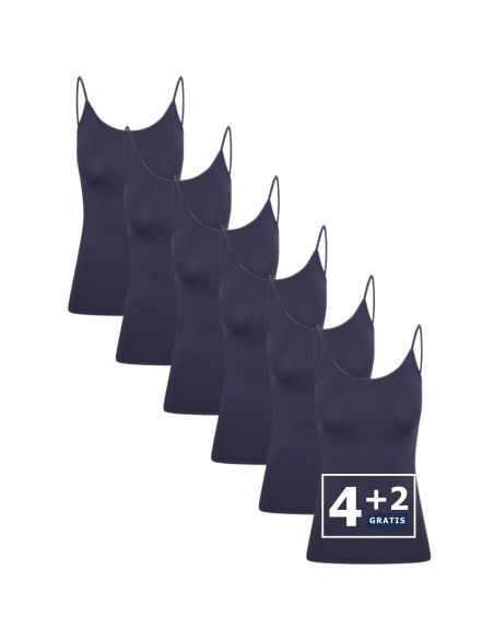 Beeren Dames Top Elegance 6Pack Navy