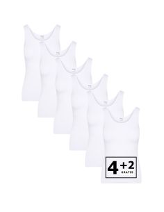 Beeren Dames hemd Elegance 6Pack Wit