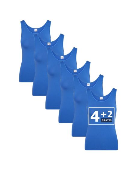Beeren Dames hemd Elegance 6Pack Blauw
