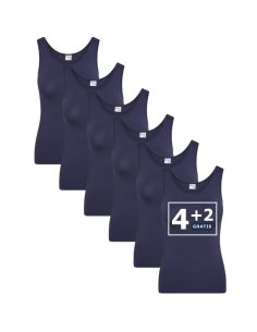 Beeren Dames hemd Elegance 6Pack Navy
