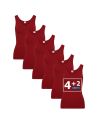 Beeren Dames hemd Elegance 6Pack Donker Rood