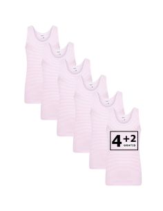 Beeren Meisjes Hemd Cindy 6Pack Roze