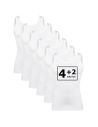 Beeren Heren singlet Young (zachte micro stof) 6Pack Wit