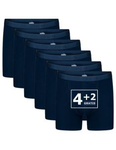 Beeren Heren boxershort Roger 6Pack Navy