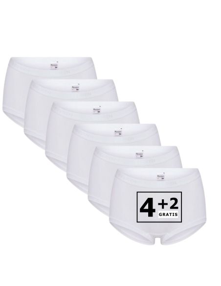 Beeren Dames short Beeren Young 6Pack Wit