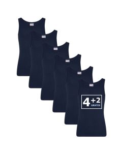 Beeren Jongens singlet Comfort Feeling 6Pack Navy