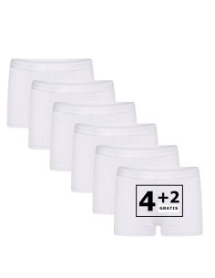 Beeren Jongens boxershort Comfort Feeling 6Pack Wit