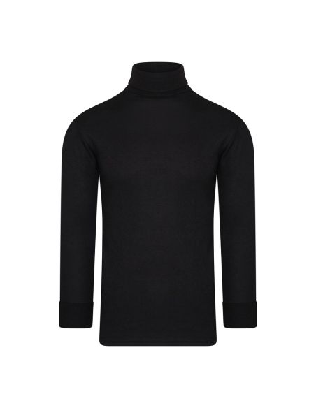 Beeren ondergoed Unisex Coll shirt Thermo L.M. Zwart