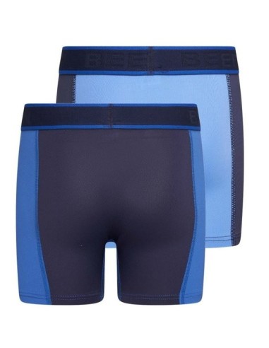 Beeren Jongens boxershorts Mix&Match 2Pack Blauw/D.Blauw
