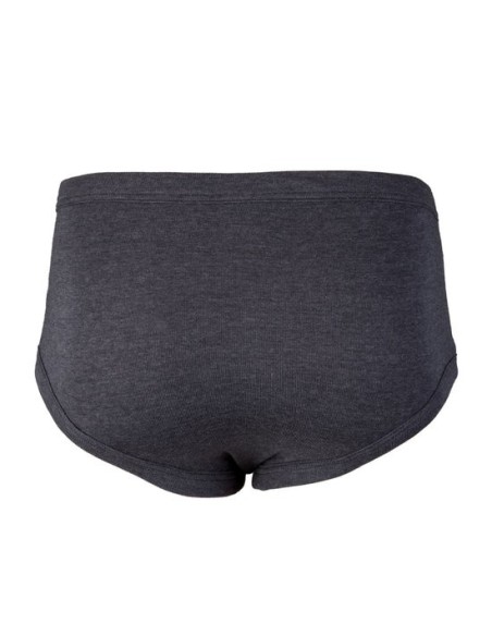 Beeren Heren slip met gulp 6Pack Antraciet Zwart