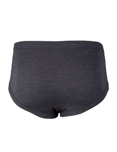 Beeren Heren slip met gulp 2Pack Antraciet Zwart