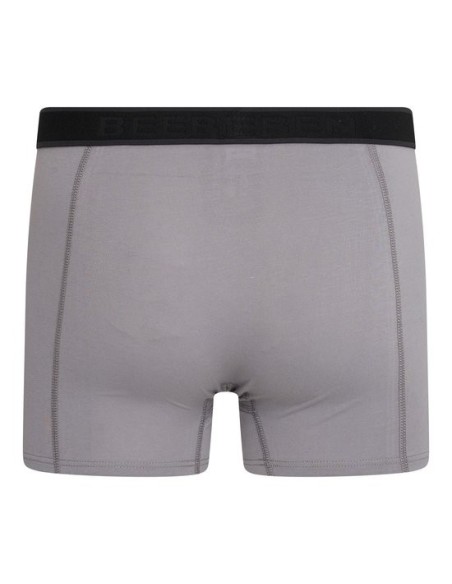 Beeren Heren boxershort Cotton Stretch Hugo 6Pack Grijs